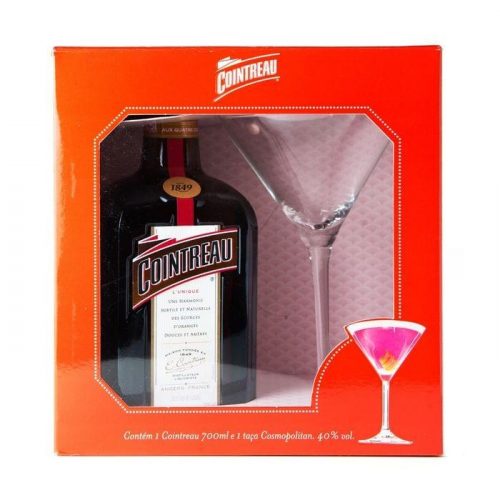 Kit Cointreau 700 ML Com Taça -