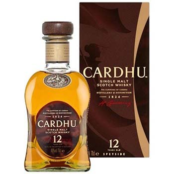 Whisky Cardhu 12 Anos