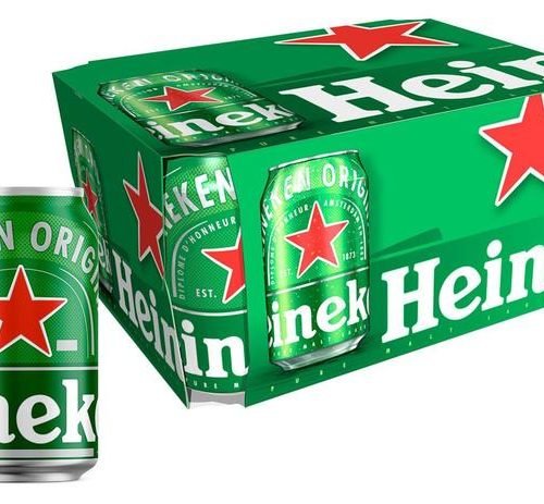 Heineken Lata 350 ml cx 12